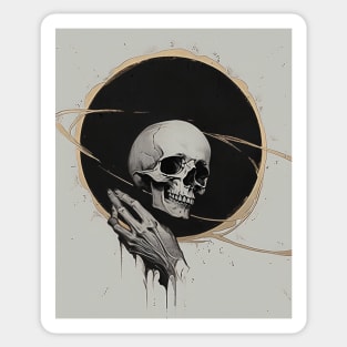 Death Mask Sticker